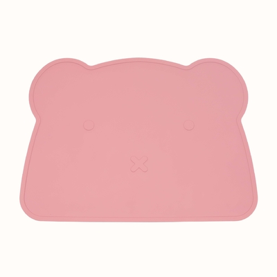 Niños de la forma del oso de la historieta que alimentan la tabla Mats Dinner Placemat For Baby del silicón de la categoría alimenticia