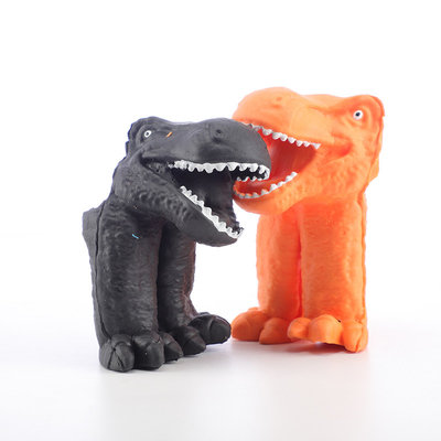 Flexible amistoso de Eco de la goma de silicona de los dinosaurios durables suaves de los juguetes