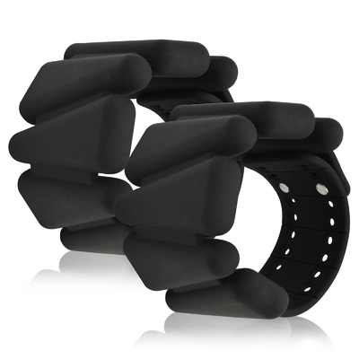 El tobillo usable ajustable de la muñeca carga la yoga Barre Pilates Cardio Aerobics 2 sistemas 2lb 4lb