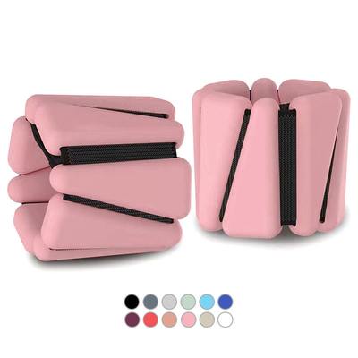 El tobillo usable ajustable de la muñeca carga la yoga Barre Pilates Cardio Aerobics 2 sistemas 2lb 4lb
