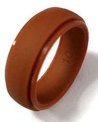 Compromiso Ring Finger Ring For Men de la boda del silicón y logotipo de encargo de las mujeres