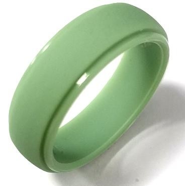 Compromiso Ring Finger Ring For Men de la boda del silicón y logotipo de encargo de las mujeres