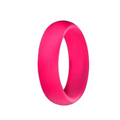Anillos de encargo elegantes del silicón de las mujeres con los anillos de bodas elegantes de destello finos del silicón