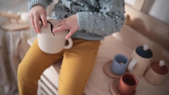 Taza libre del bocado del silicón del bebé de BPA irrompible