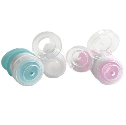 Juego de botellas de viaje de silicona Aprobado por la Tsa A prueba de fugas Recargable Silicona Exprimible Accesorios de viaje Contenedores para Toi