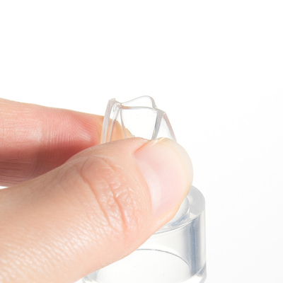 Abrasión anti de la goma de silicona líquida transparente a prueba de polvo no tóxica