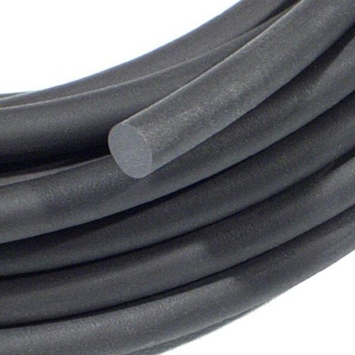 Densidad redonda resistente ULTRAVIOLETA 0.7g/Cm3 de Oilproof del cordón de la goma de silicona