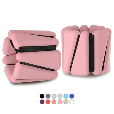 El tobillo usable ajustable de la muñeca carga la yoga Barre Pilates Cardio Aerobics 2 sistemas 2lb 4lb