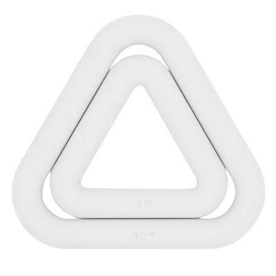 Las pesas de gimnasia del silicón del culturismo de la aptitud de 7LB 10LB pelan amistoso
